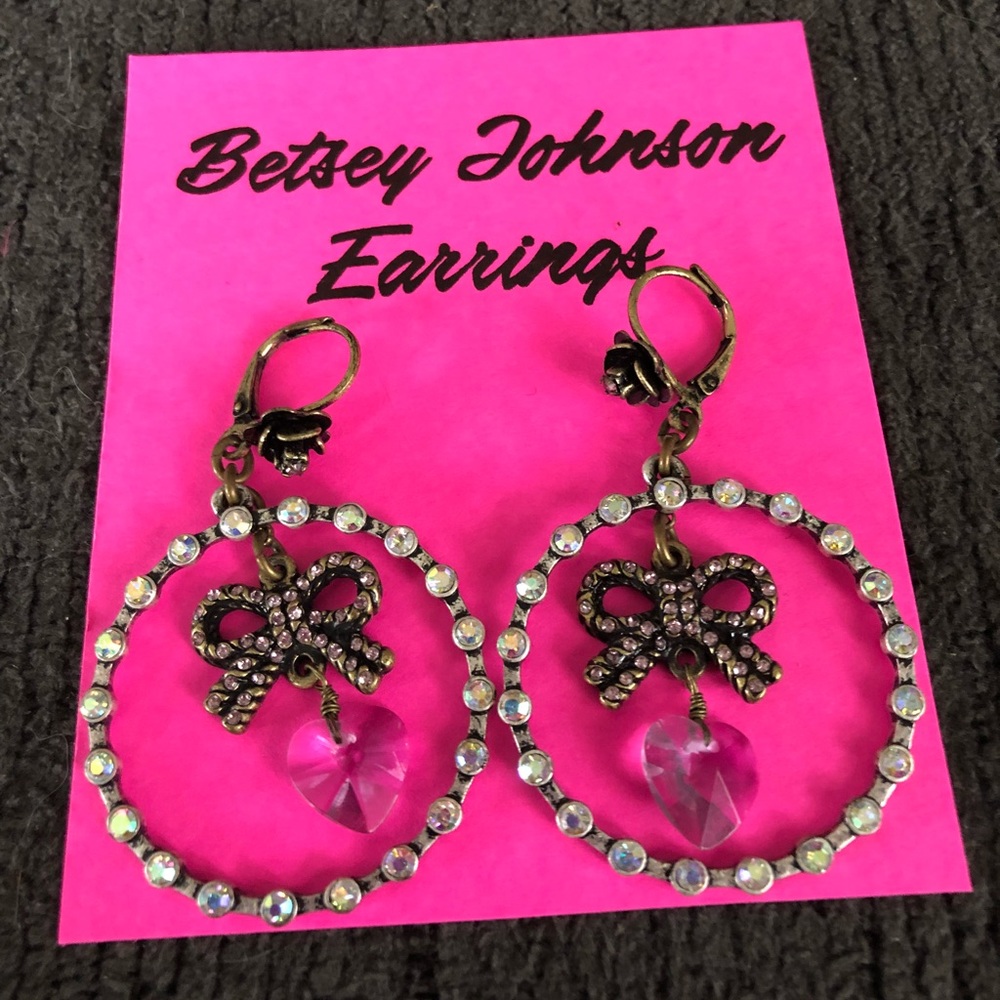 Betsey Johnson earrings